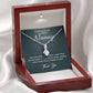 Nanny Necklace Thank You Gift with Heartfelt Message Card