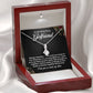 Romantic Necklace Gift for Girlfriend with Card