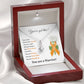 You’ve Got This Orange Ribbon Necklace Warrior Strength Gift for Her