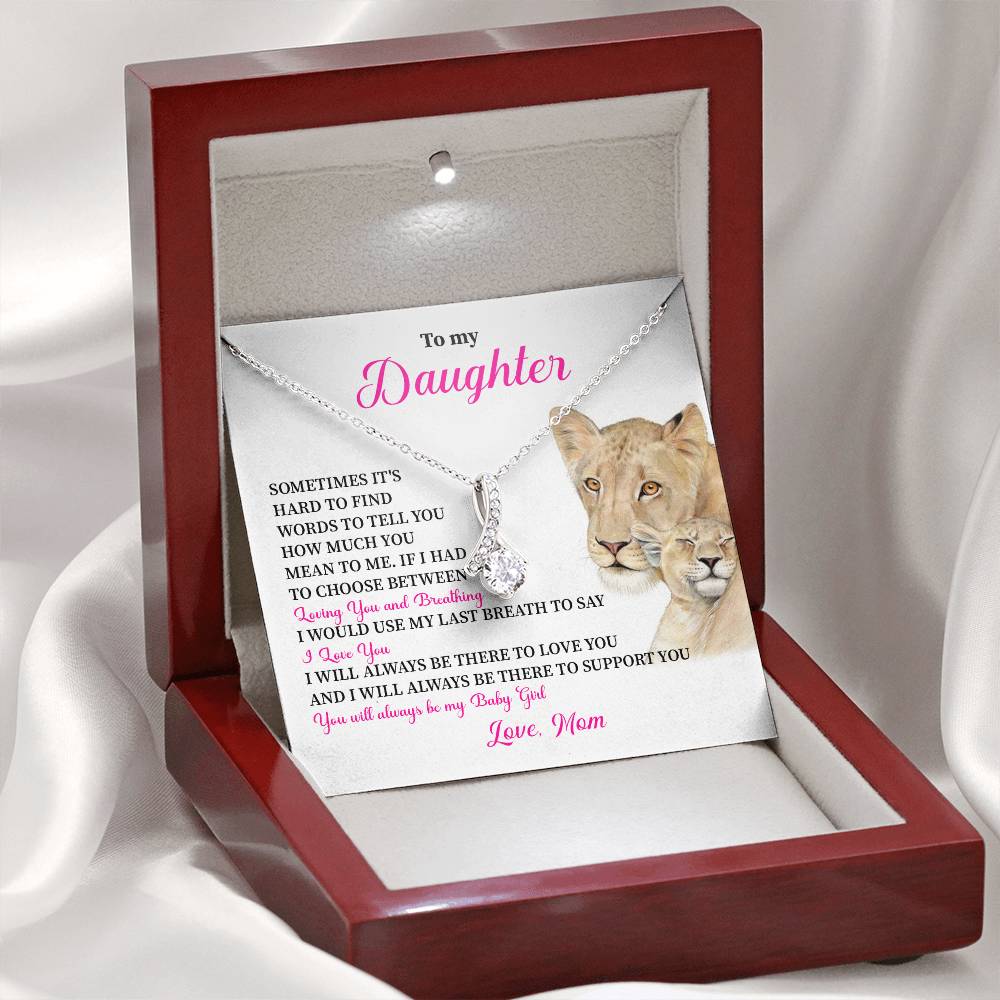 Necklace for Daughter from Mom – Gift Box Included