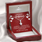 Beautiful Girlfriend Love Necklace with Message Card