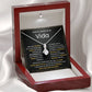 Para el Amor de Mi Vida. Eres mas valiente De lo que pareces, Necklace Gift For Her.