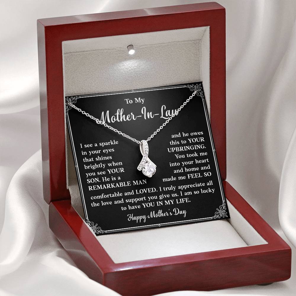 Necklace Gift for Mother-In-Law from Daughter With Gift Box
