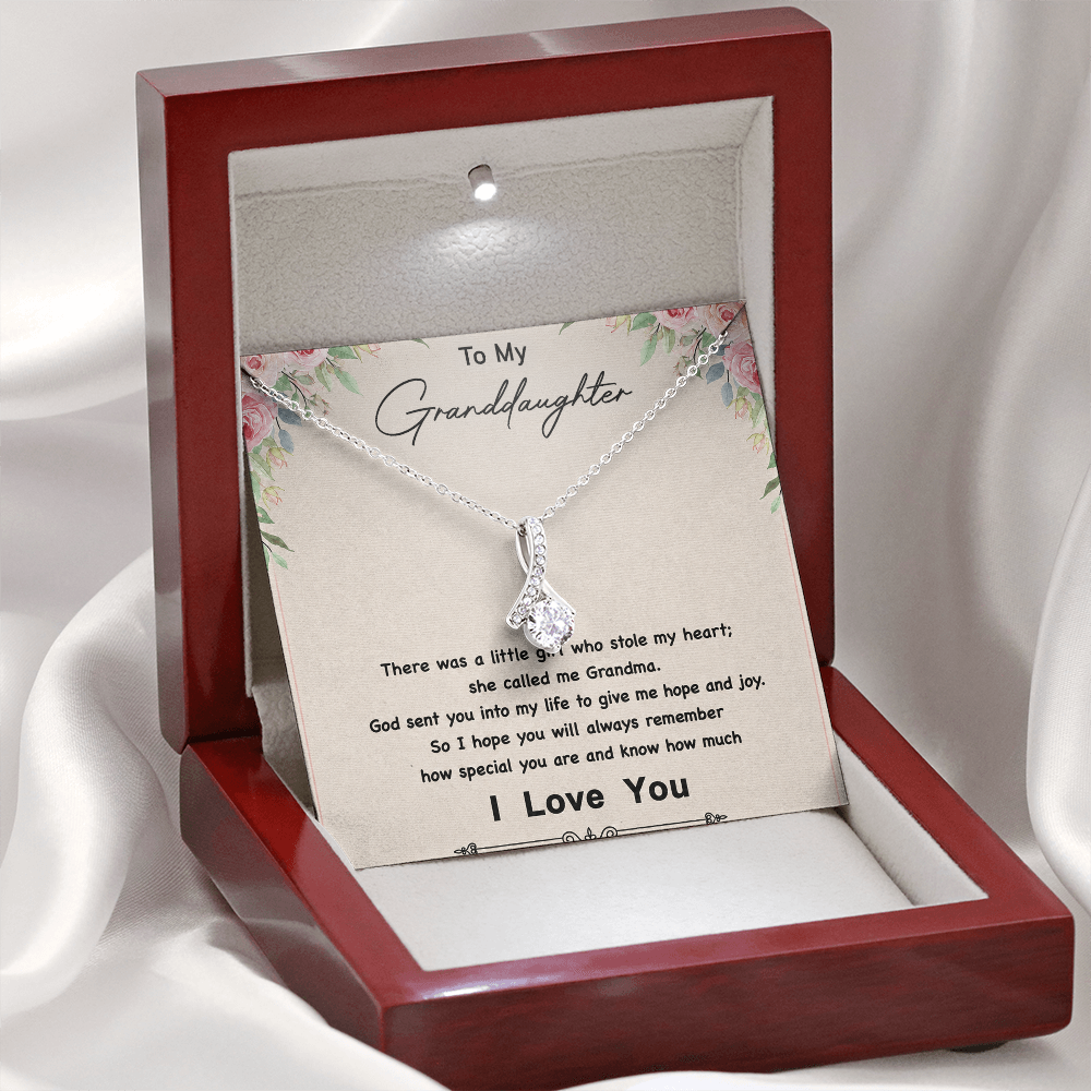 To my granddaughter