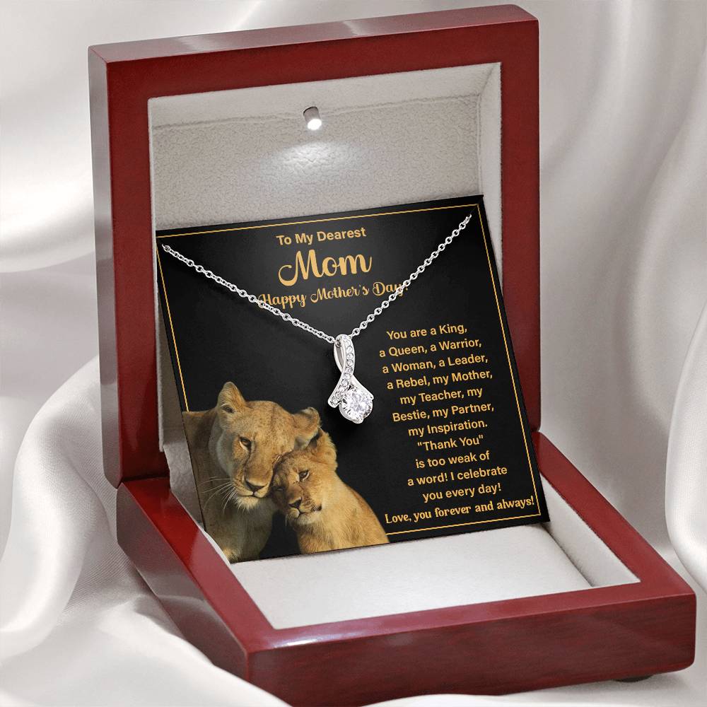 Mother’s Day Necklace Gift for Mom – Gift Box Included