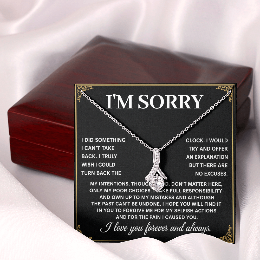 I m sorry