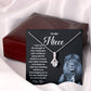 To My Niece Necklace Gift With Meaningful Message Card