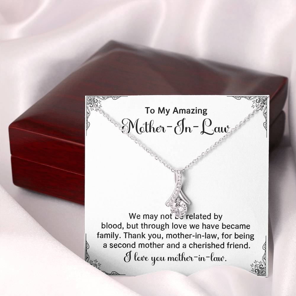 Mother-In-Law Necklace Gift from Daughter-in-Law