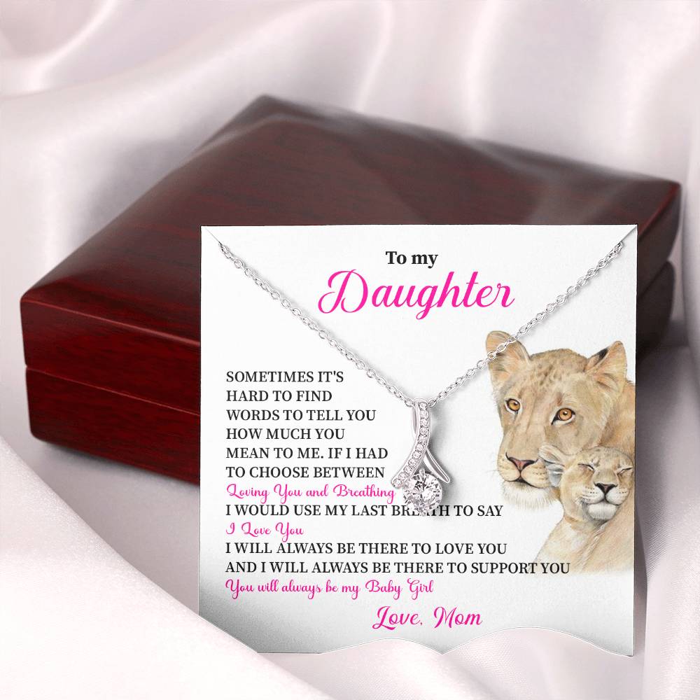 Necklace for Daughter from Mom – Gift Box Included