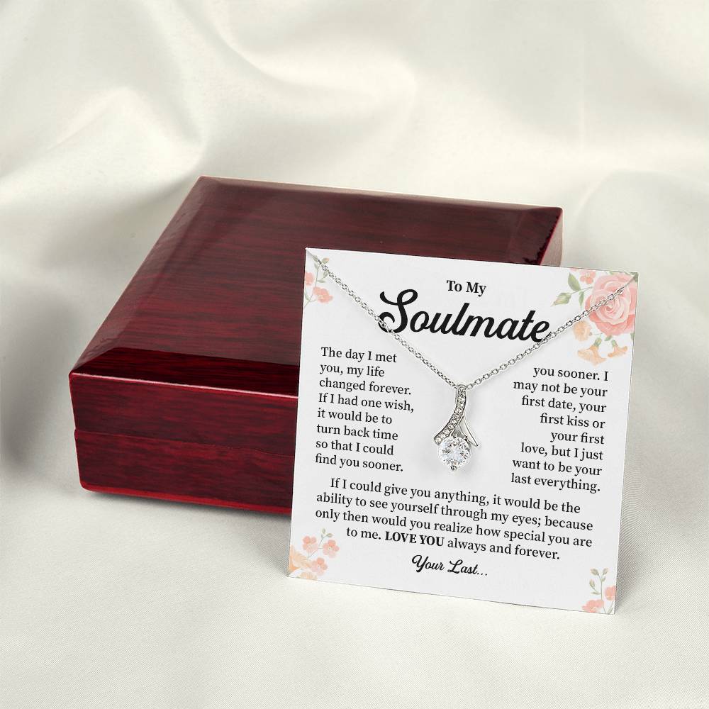 Soulmate Pendant Necklace for Her – Gift Box Jewelry