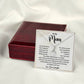 Daughter to Mom Necklace Gift with Message Card Box