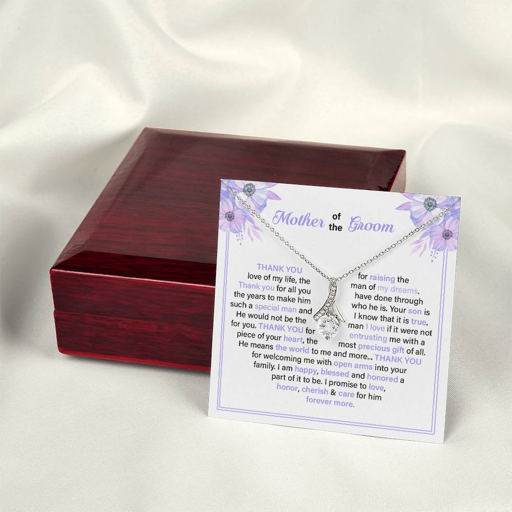 Gift for Mother of Groom from Bride – Message Card