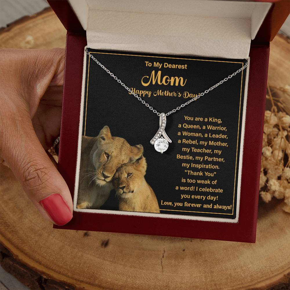 Mother’s Day Necklace Gift for Mom – Gift Box Included