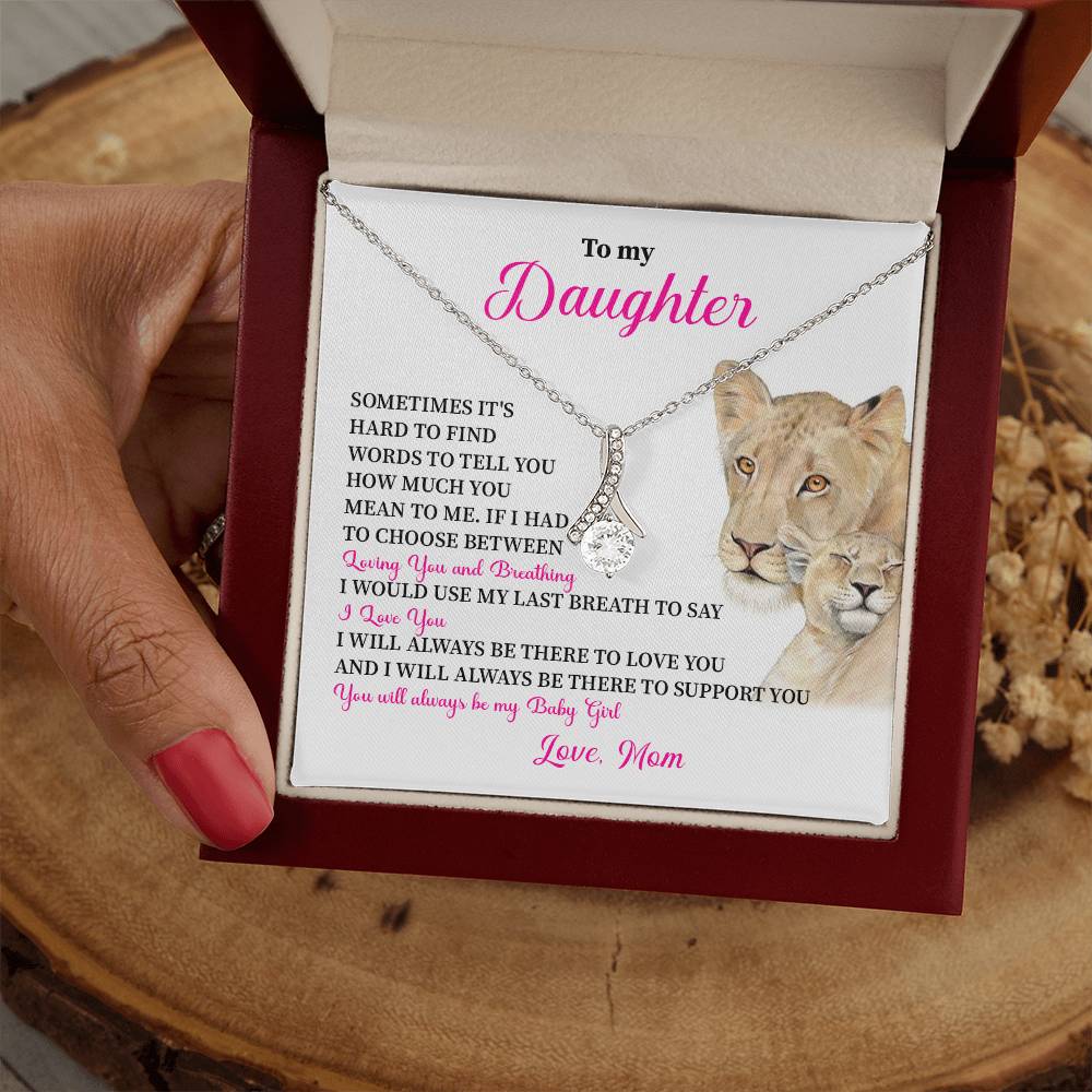 Necklace for Daughter from Mom – Gift Box Included
