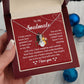 Soulmate Necklace Gift for Her – Message Card Box