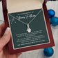 Memorial Jewelry Gift for Loss of Father with Message Card