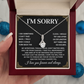 I m sorry