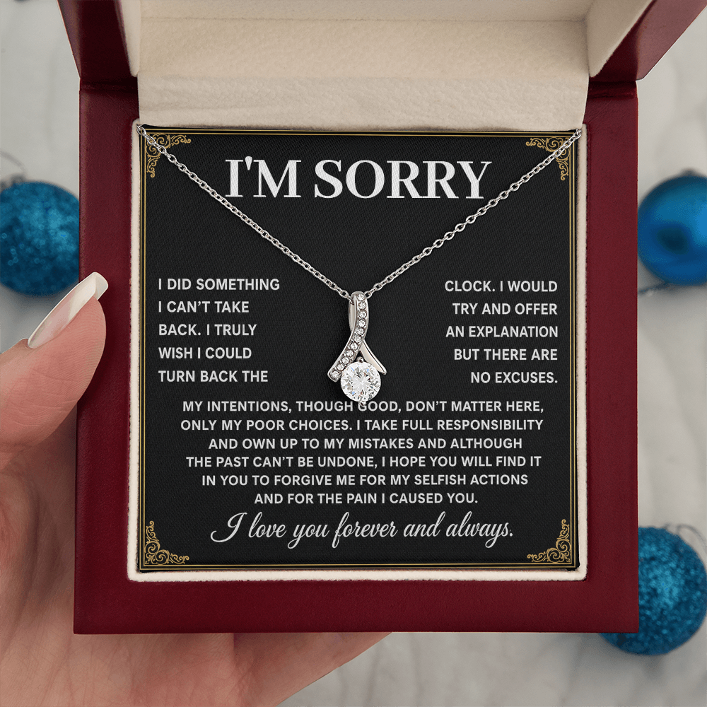 I m sorry