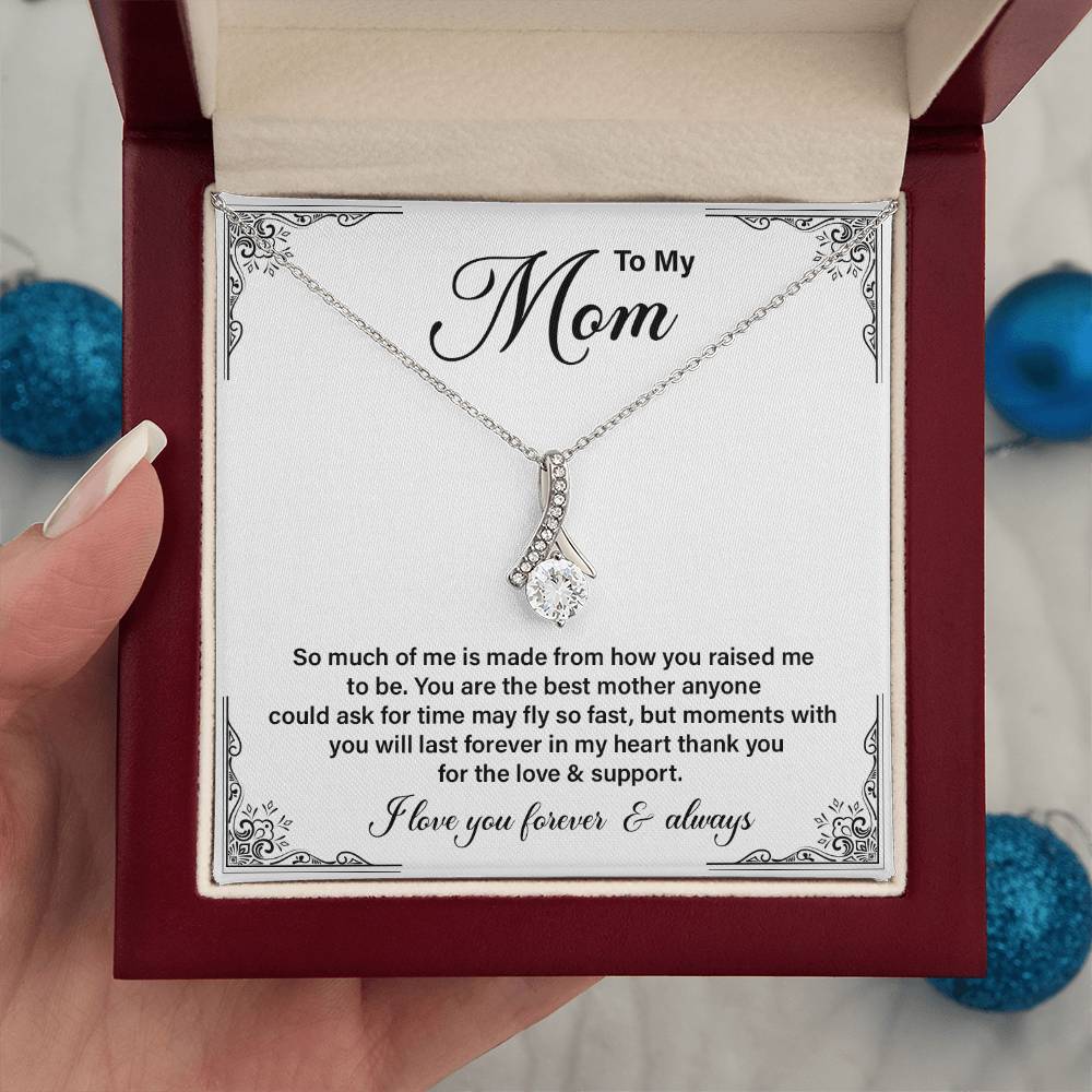 Elegant Mom Necklace Gift for Birthday or Mother's Day