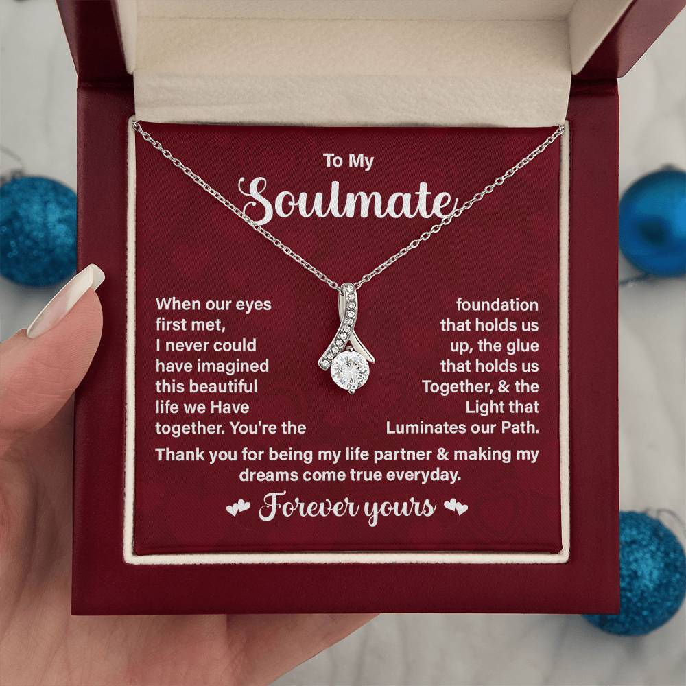 Soulmate Gift with Message Card for Life Partner
