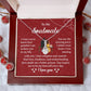 Soulmate Necklace Gift for Her – Message Card Box