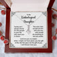 Unbiological Daughter Necklace with Gift Box