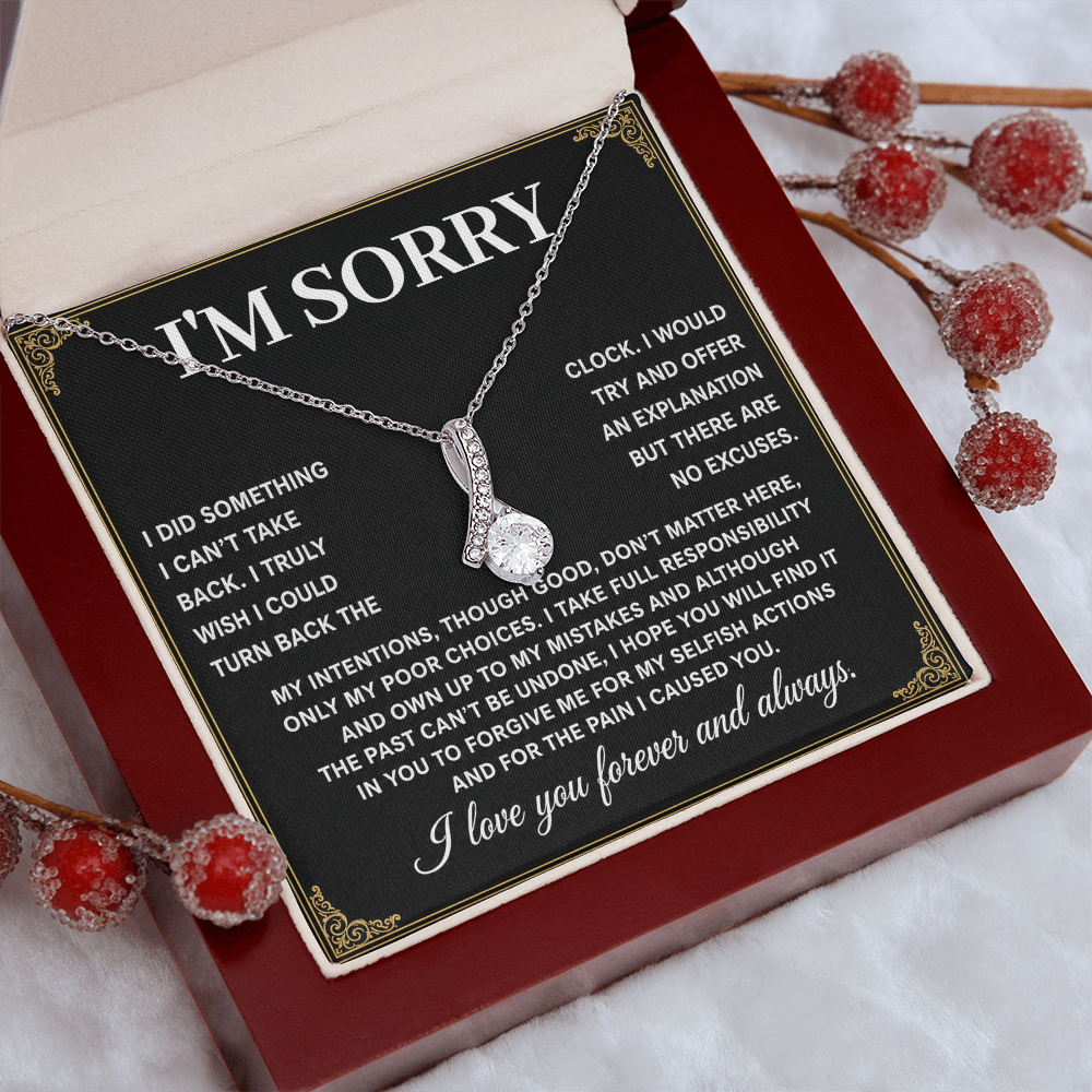 I m sorry