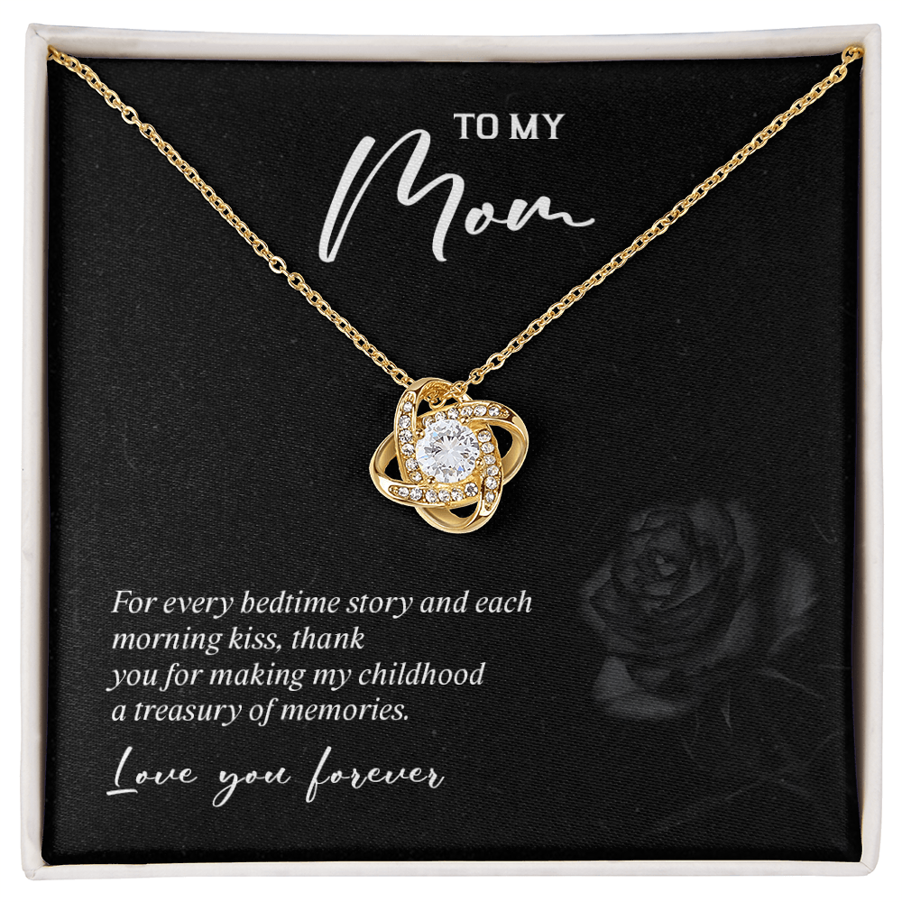 To My Mom Necklace Gifts Meaningful Gift to Mom from Son– I Love You Necklace, Sentimental Mother's Day Gift for Mom from Son, Unique Moms Birthday Gift Ideas