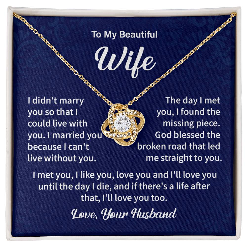 Emotional Gift for Wife from Husband with Love Card