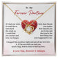 To My Forever Partner Necklace Gift From Your Boyfriend Sentimental Jewelry For Wife