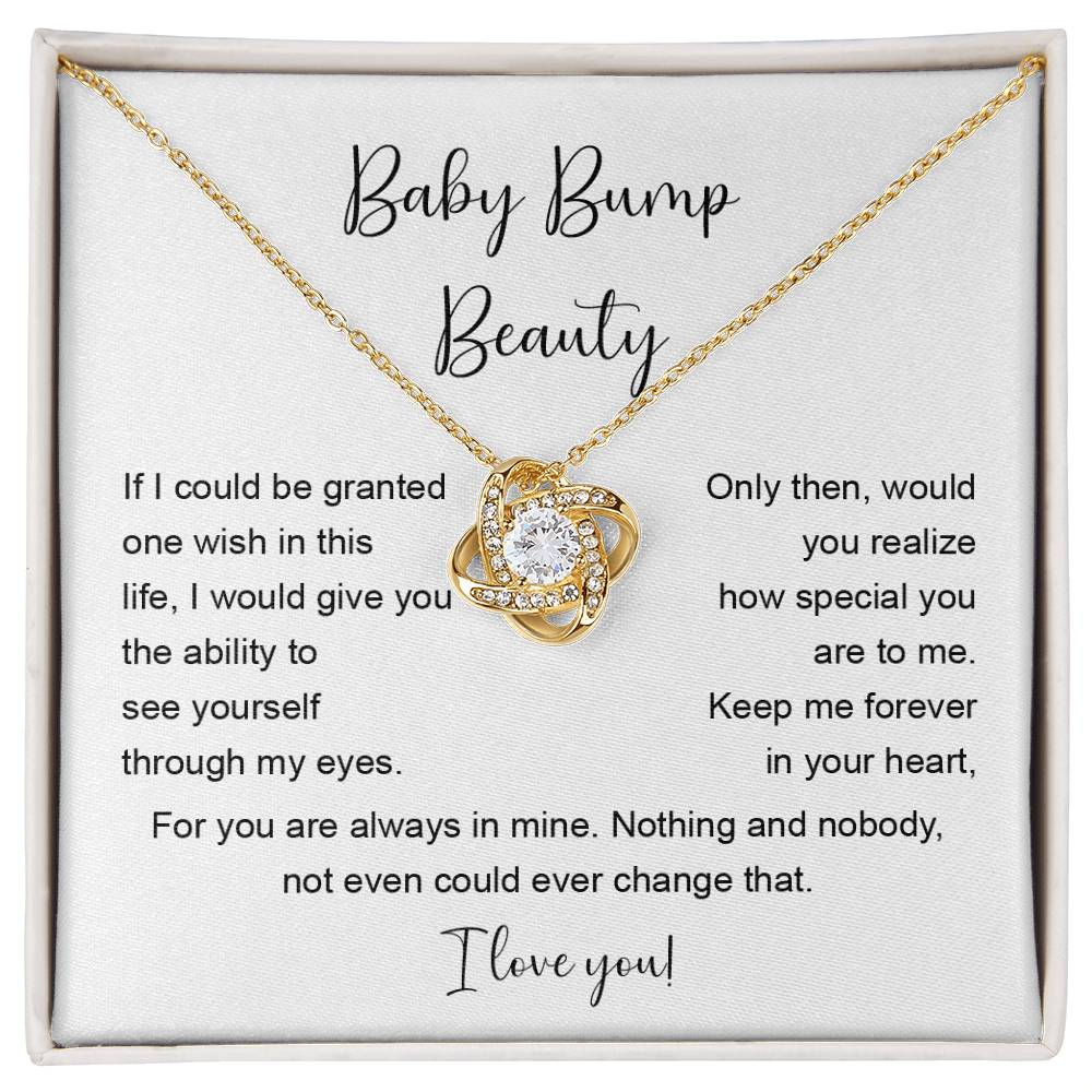 Baby Bump Beauty, Necklace For Pregnant Mother Special Mom Necklace Gift Necklace With Heartfelt Message Thoughtful Necklace Gift For New Mom Meaningful Necklace Gift Best Christmas Necklace Gift Sentimental Necklace For Pregnant Mom