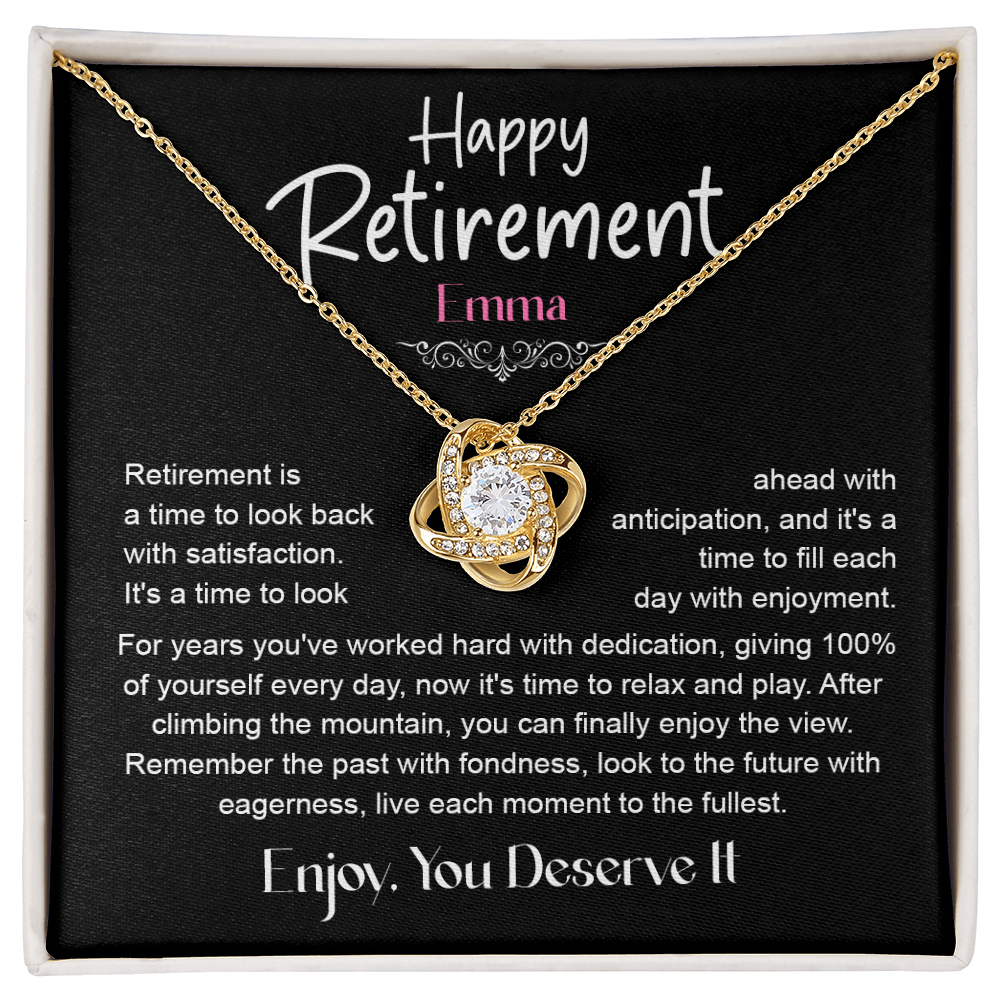 Happy Retirement Emma - Celebrate Your Hard Work And Embrace A Future Of Joy And Relaxation