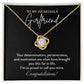 Incredible Girlfriend Graduation Necklace