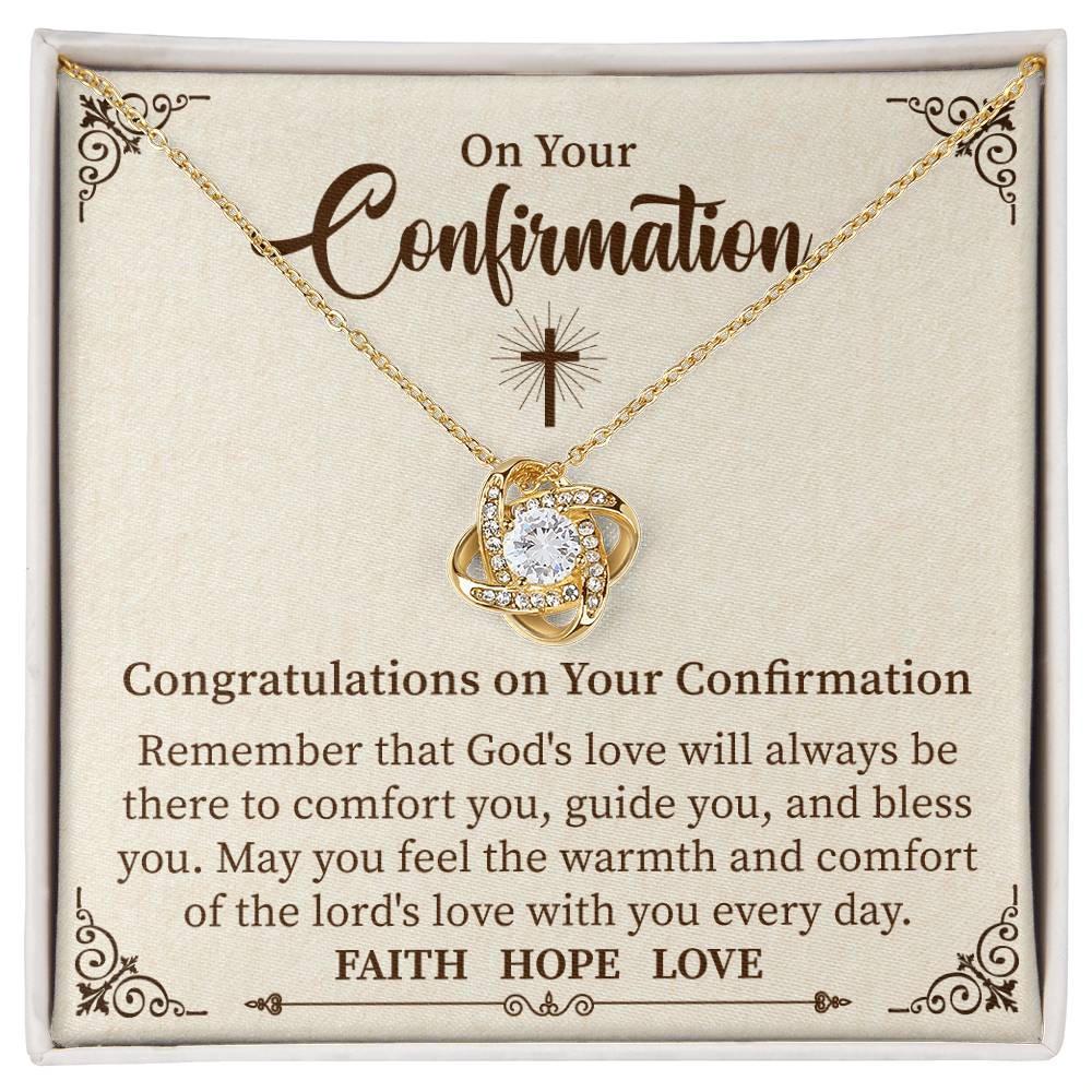 To My Confiramatin Necklace Gift