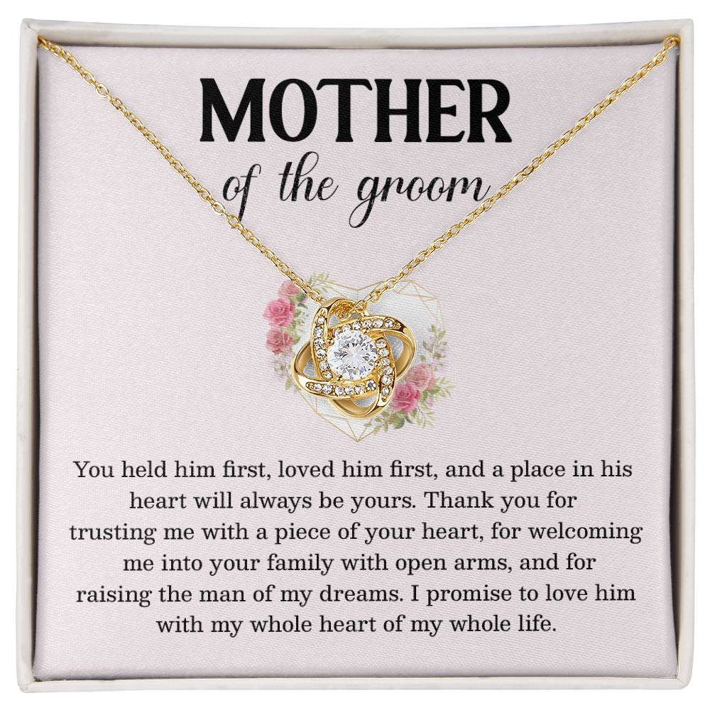 To The Mother Of The Groom Mother Of The Groom Necklace Gift Sentimental Jewelry For Mother Of The Groom Emotional Keepsake For Mother Jewelry Gift For Groom's Mom Special Gift For Groom's Mom Meaningful Gift For Groom's Mother