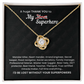 A Hugs Thank You My Superhero Necklace For Mom