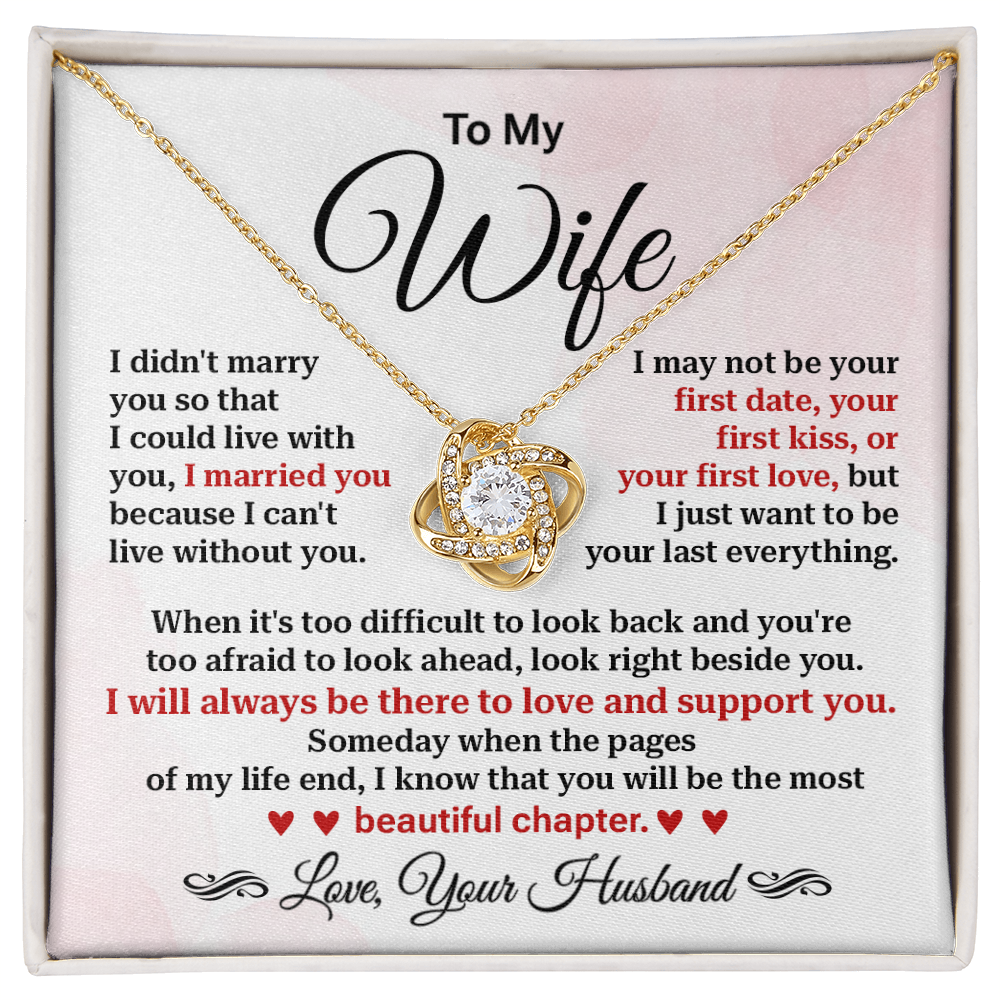 Forever Love & Support Gift for Wife from Husband