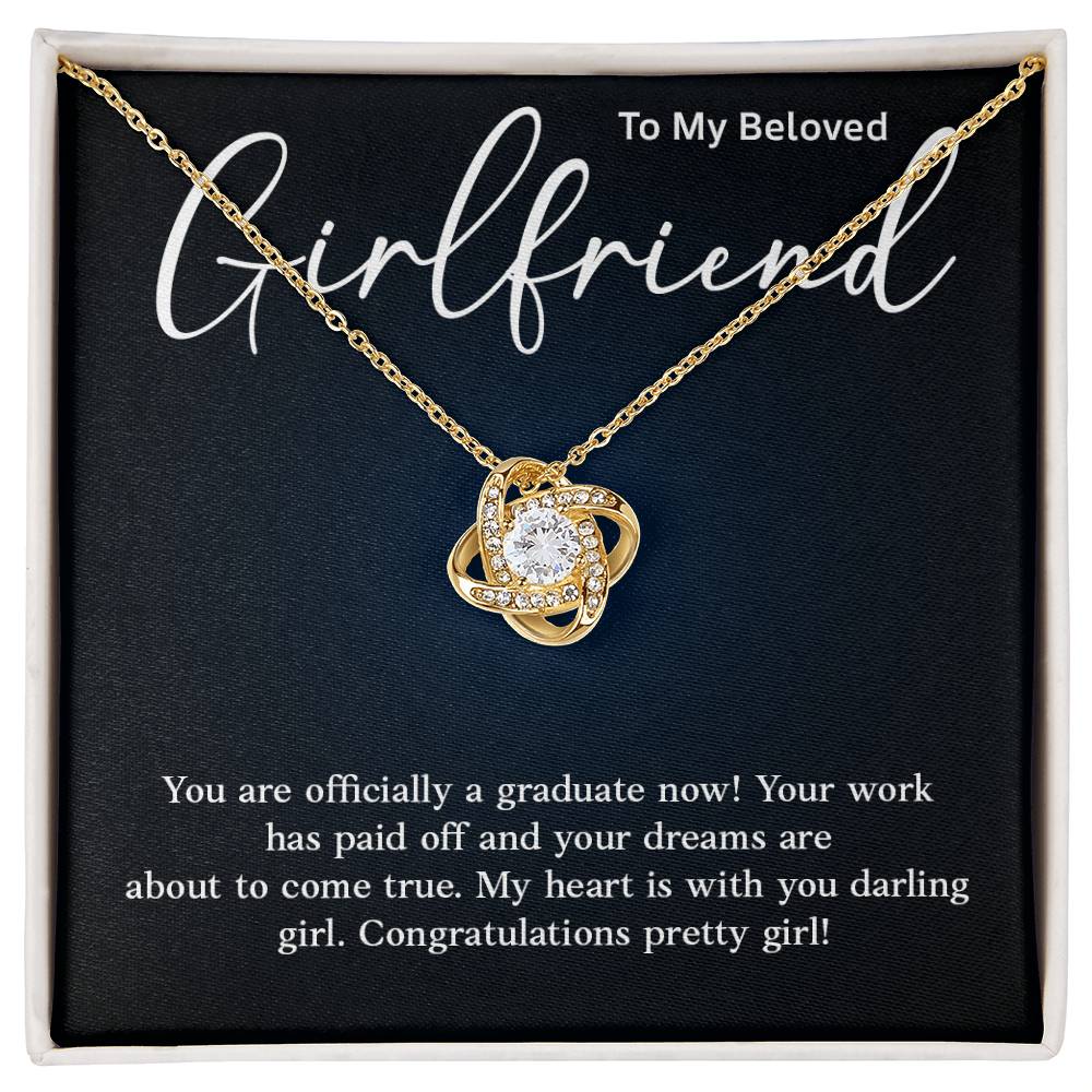 Graduation Necklace Gift for Girlfriend Success