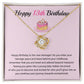 13th Birthday Necklace for Girl – Sentimental Gift with Message Card