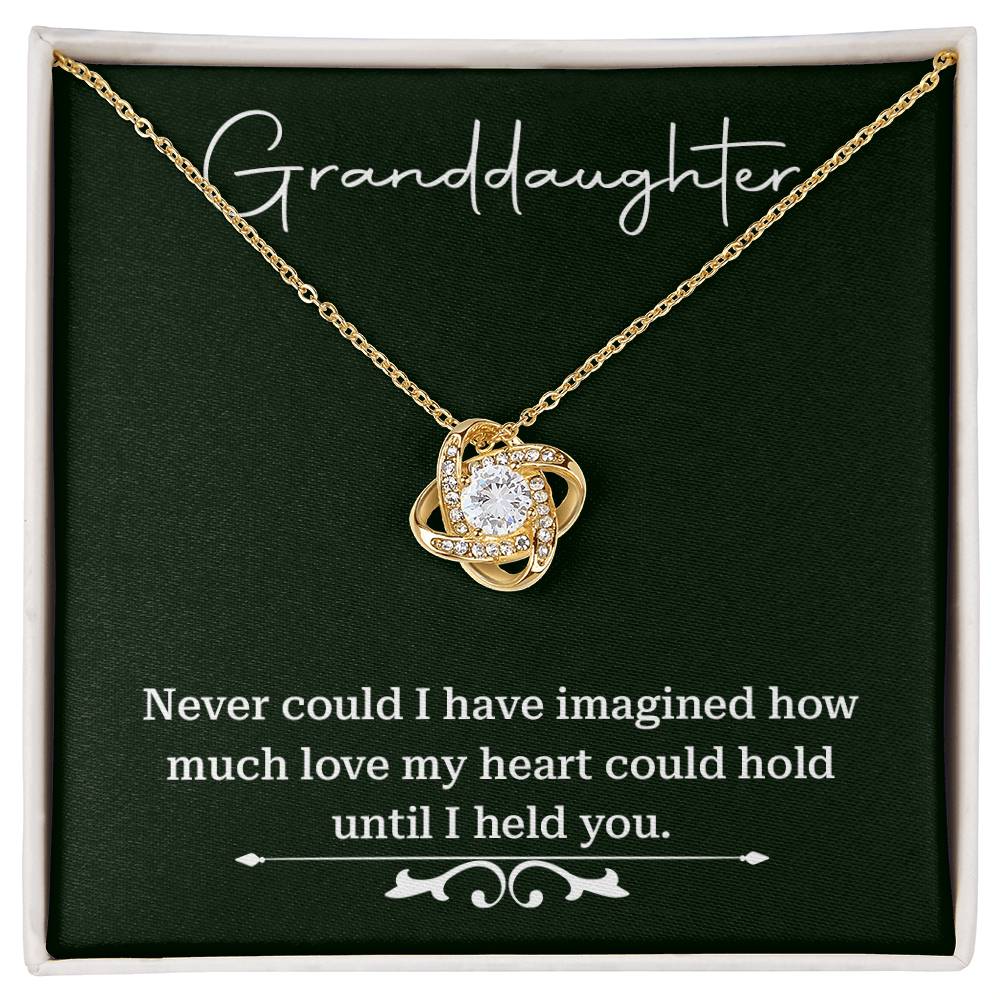 Granddaughter Gift with Message Card – Elegant Keepsake Necklace