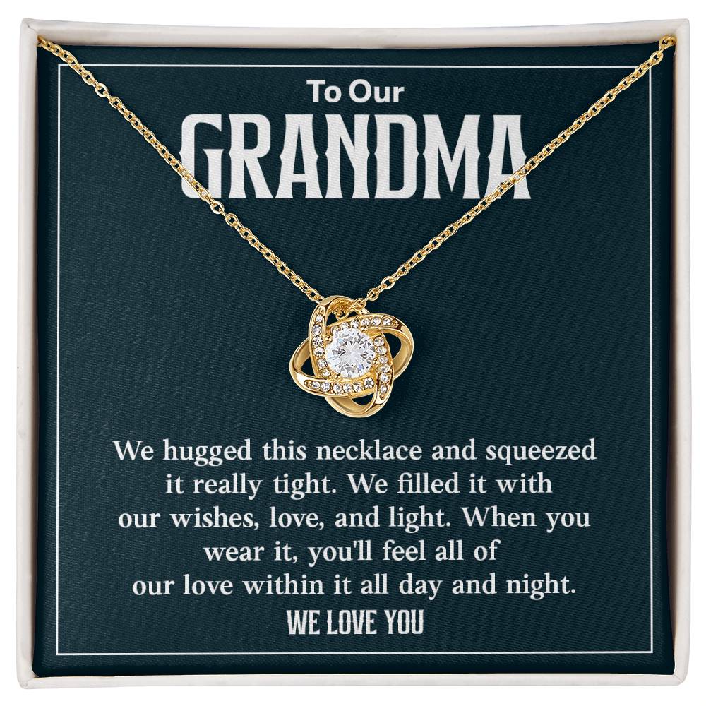 To Our Grandma Grandma Necklace Gift Heartfelt Gift For Grandma Sentimental Jewelry For Grandmother Emotional Necklace For Grandma Jewelry Gift For Grandma Grandchildren To Grandma Gift Special Gift For Grandma Meaningful Gift For Grandma