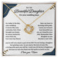 To Daughter on Wedding Day – Necklace Gift Box