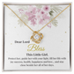 Blessing Pendant For Little Girl Necklace