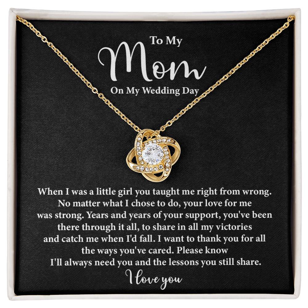 Wedding Day Gift for Mom from Daughter – Gift Box Note