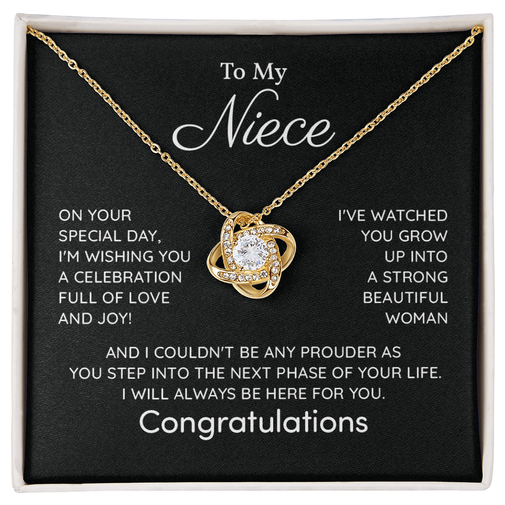 To my niece on your special day, i'm wishing you a celeceration full of love and joy.