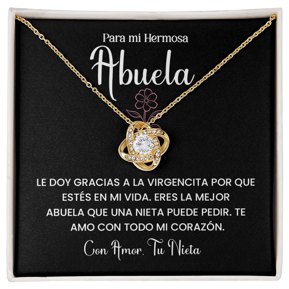 Collar Del Día De Los Abuelos Para Nieta Regalo Sincero Para Mi Hermosa Abuela Collar De Regalo Para Nieta Joyas Del Día De Los Abuelos Collar Sentimental Para Abuela Collar De Agradecimiento Para Abuela Regalo Especial Para Abuela Joyas Emocionales Para