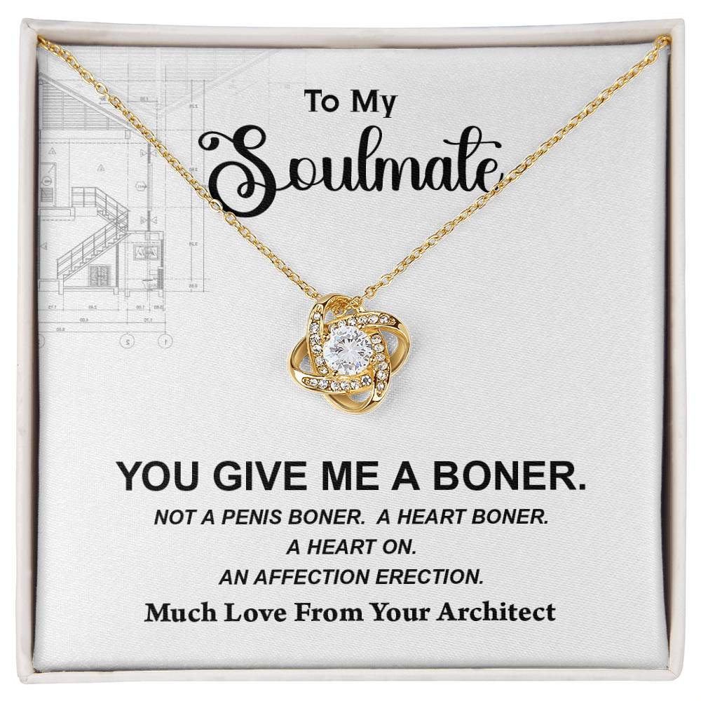 Funny Architect Gift for Soulmate Message Card Box