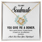 Funny Soulmate Necklace Gift from Psychologist