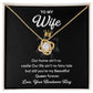 Wife Jewelry Gift from Husband – Message Card Box