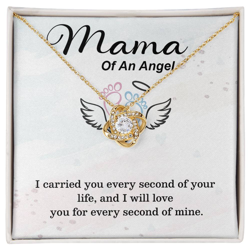 Miscarriage Gift for Mom – Necklace with Angel Message Card